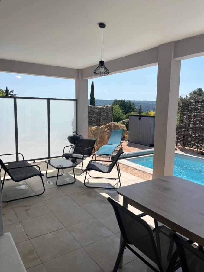 הוילה Puyvert Les Jardins De La Graviere A 5 Mn De Lourmarin Avec Piscine Privee מראה חיצוני תמונה